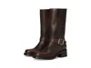 Frye Campus Buckle In Brown