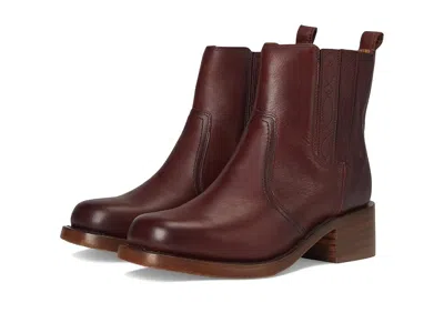 Frye Campus Chelsea In Burgundy