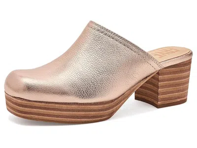 Frye Campus Clog In Gold