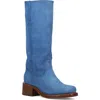 Frye Campus Knee High Boot In Blue