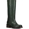 Frye Campus Knee High Boot In Green
