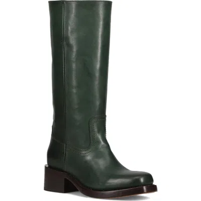Frye Campus Knee High Boot In Green