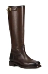 Frye Campus Knee High Riding Boot In Brown