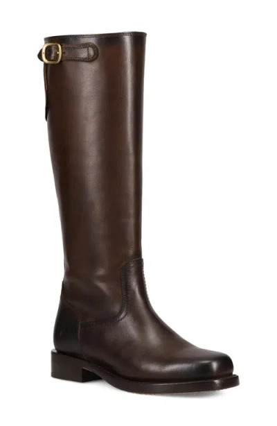 Frye Campus Knee High Riding Boot In Brown