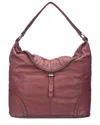 Frye Campus Leather Hobo Bag In Red