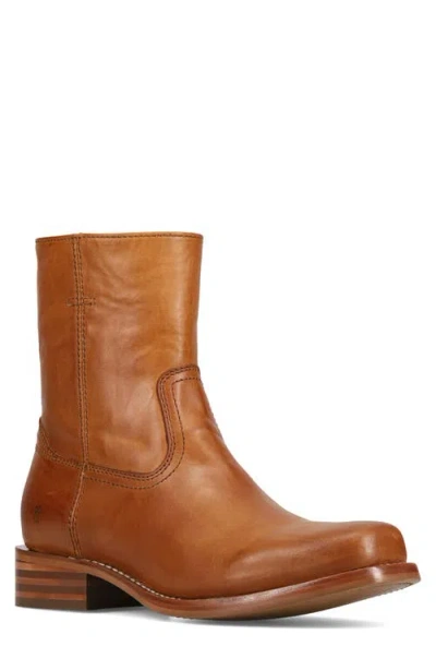 FRYE FRYE CAMPUS SUEDE PLAIN TOE ZIP BOOT