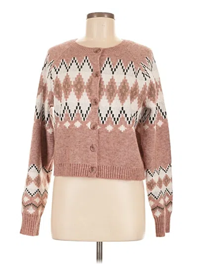 Pre-owned Frye Cardigan Sweater In Brown