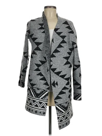 Pre-owned Frye Cardigan Sweater In Gray