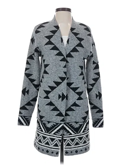 Pre-owned Frye Cardigan Sweater In Gray