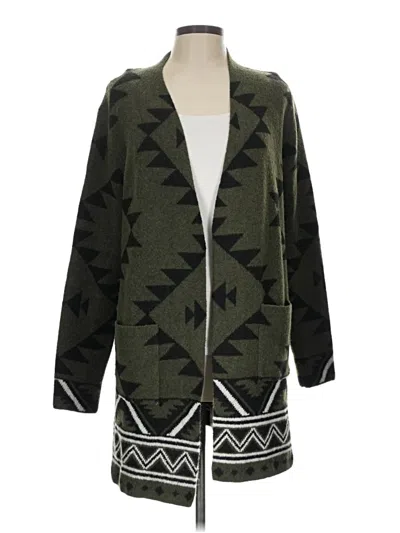 Pre-owned Frye Cardigan Sweater In Green