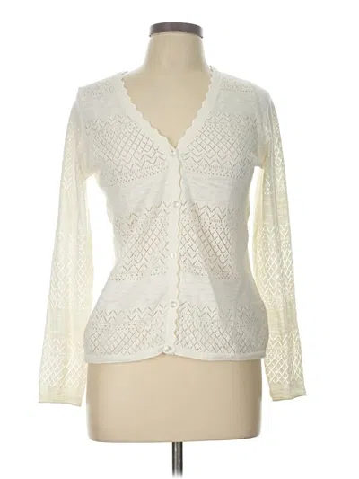Frye Cardigan Sweater In White