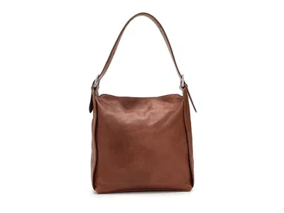 Frye Carla Studded Hobo Shoulder Handbags Cognac: One Size In Brown
