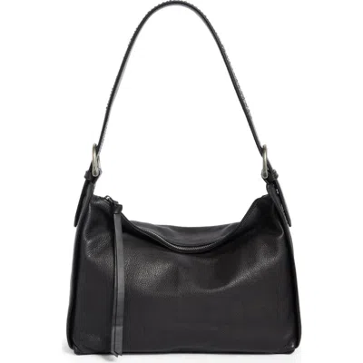 Frye Carla Studded Shoulder Bag In Black
