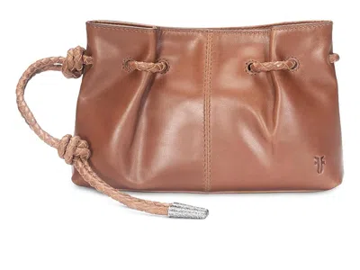 Frye Caroline Wristlet Clutch Handbags Cognac: One Size In Brown