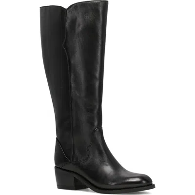 Frye Carson 2 Piping Knee High Boot In Black