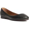 Frye Carson Ballet Flat In Black