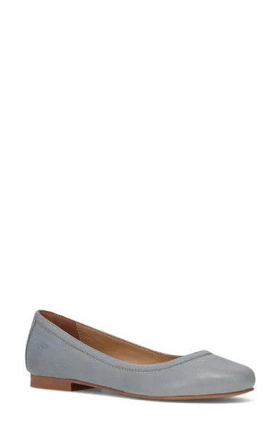 Frye Carson Ballet Flat In Gray
