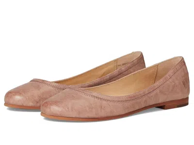 Frye Carson Ballet In Pink