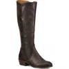 Frye Carson Piping Tall Suede Boot In Brown