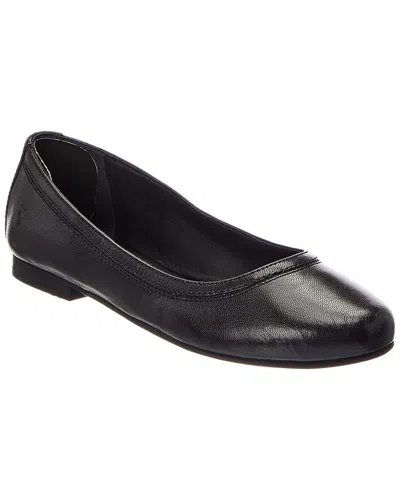 FRYE CARSON LEATHER BALLET FLAT