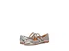 Frye Carson Mary Jane In Silver