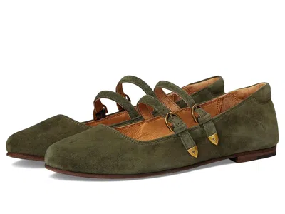 Frye Carson Mary Jane In Green