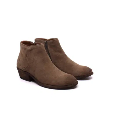 Frye Carson Piping Bootie In Brown