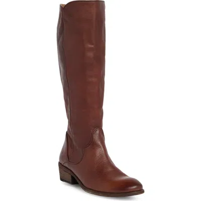 Frye Carson Piping Tall Boot In Brown