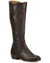 Frye Carson Piping Tall Suede Boot In Brown