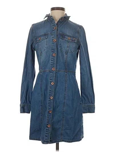 Pre-owned Frye Casual Dress In Blue