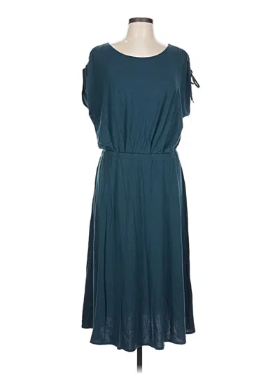 Pre-owned Frye Casual Dress In Blue