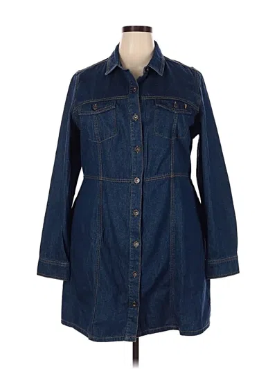 Pre-owned Frye Casual Dress In Blue