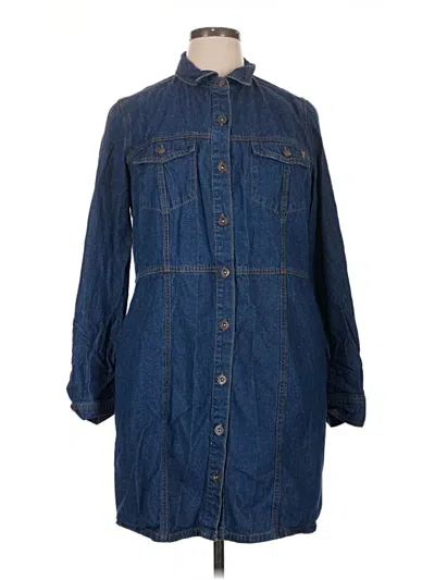 Pre-owned Frye Casual Dress In Blue