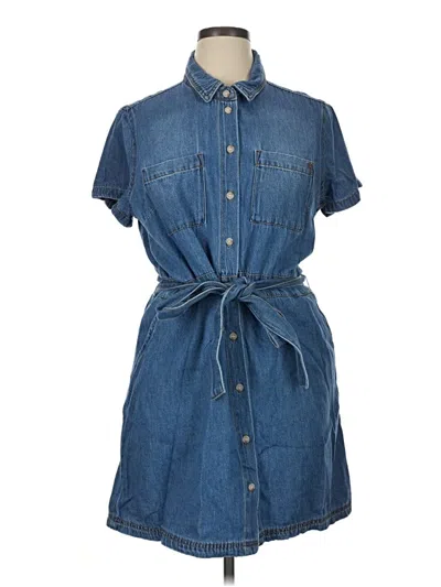Pre-owned Frye Casual Dress In Blue