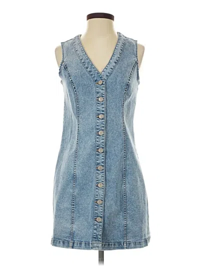 Pre-owned Frye Casual Dress In Blue