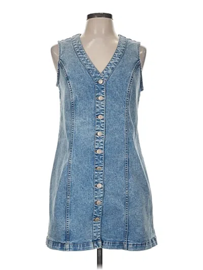 Pre-owned Frye Casual Dress In Blue