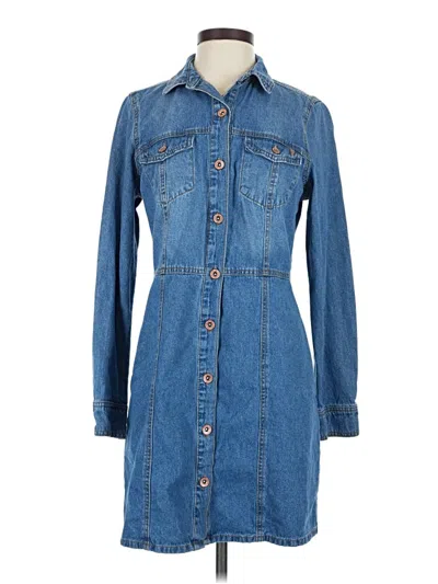 Pre-owned Frye Casual Dress In Blue