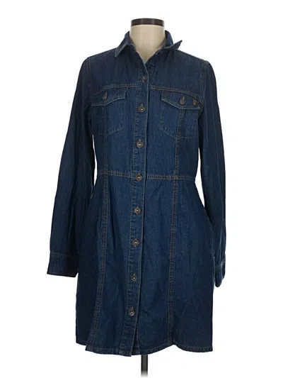 Pre-owned Frye Casual Dress In Blue