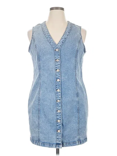 Pre-owned Frye Casual Dress In Blue