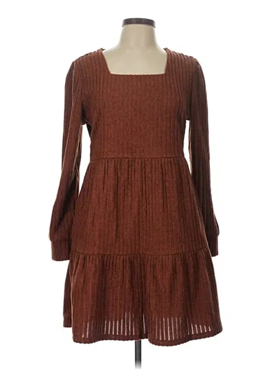 Pre-owned Frye Casual Dress In Brown