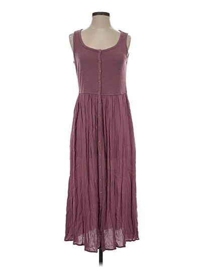 Pre-owned Frye Casual Dress In Burgundy