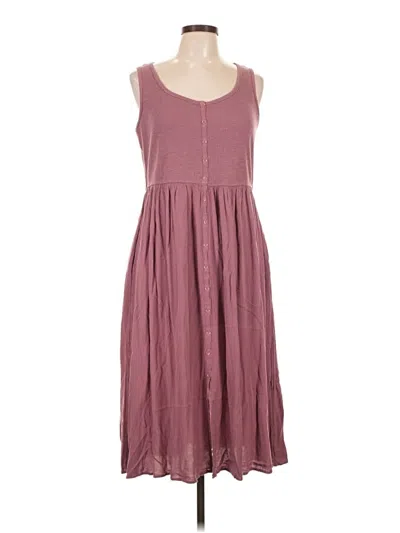 Pre-owned Frye Casual Dress In Burgundy