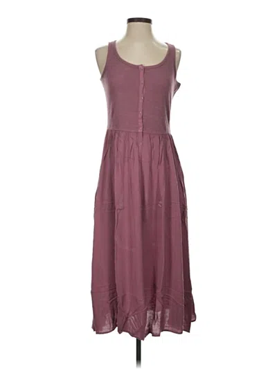 Pre-owned Frye Casual Dress In Burgundy