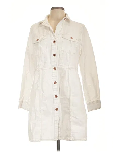 Pre-owned Frye Casual Dress In Ivory