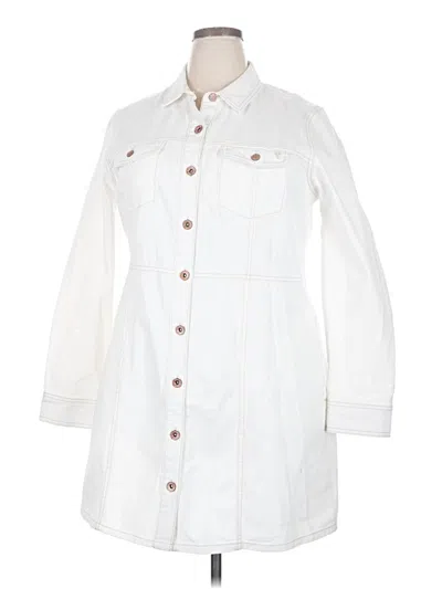 Pre-owned Frye Casual Dress In White