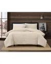 Frye Channel Comforter Set In White