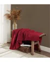 Frye Chevron Fuzzy Throw In Red