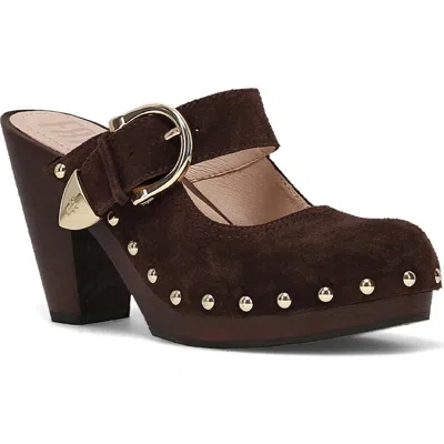 Frye Cindy Buckle Clog In Multi