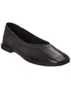 Frye Claire Leather Flat In Multi