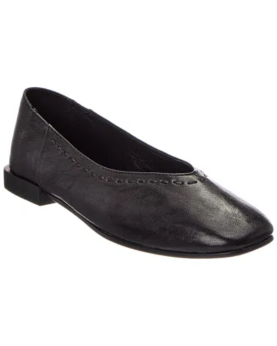 Frye Claire Leather Flat In Multi